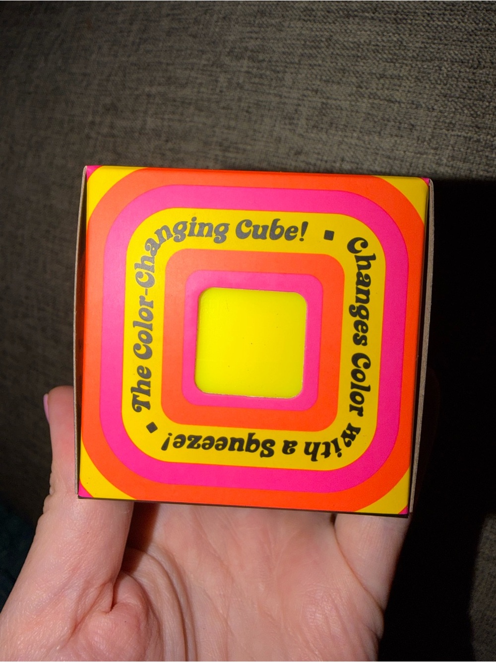 Color Nee Doh Change Cube - Multi-Color Kids Art Toy - Picture 2 of 3